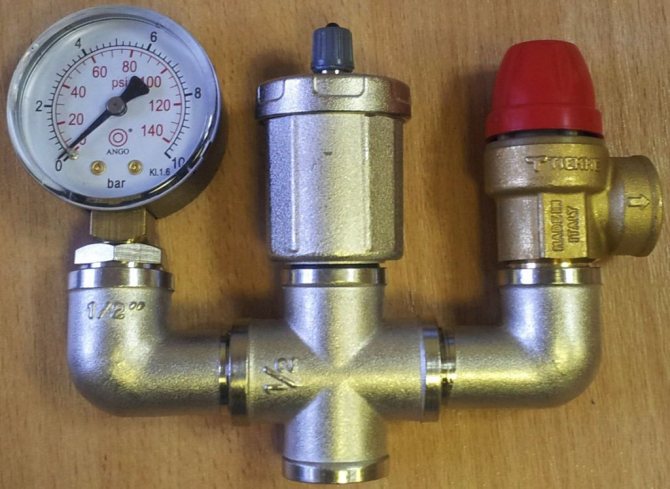 Groupe sécurité chaudière