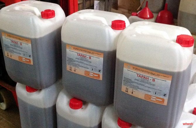 Agent chimique pour nettoyer la chaudière du tartre Taran