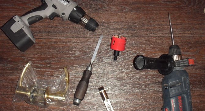 Outils d'installation de la poignée