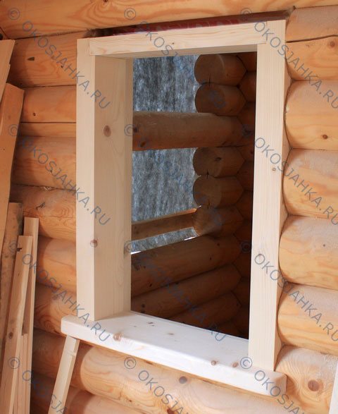 Fabrication et installation d'une bûche ronde dans une maison