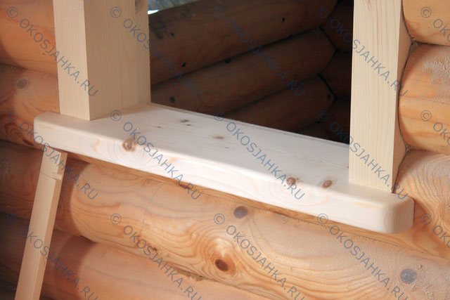 Fabrication et installation d'une bûche ronde dans une maison