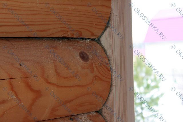 Fabrication et installation d'une bûche ronde dans une maison