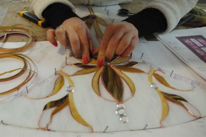 Faire des vitraux avec la technique Tiffany