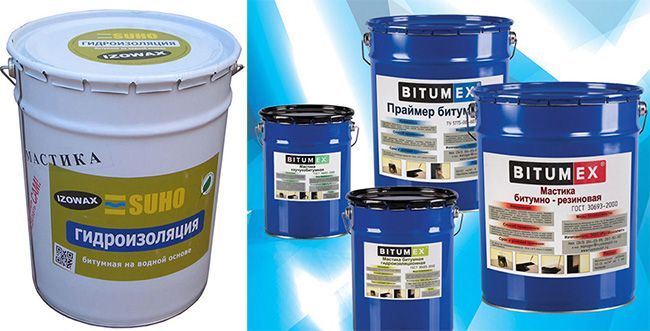 Le bitume isolant est absolument insoluble dans l'eau