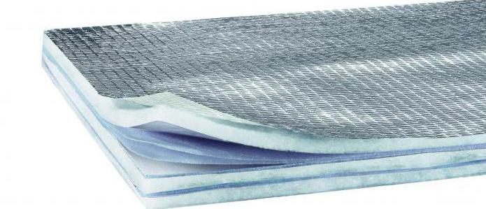 isolation lavsan réfléchissante