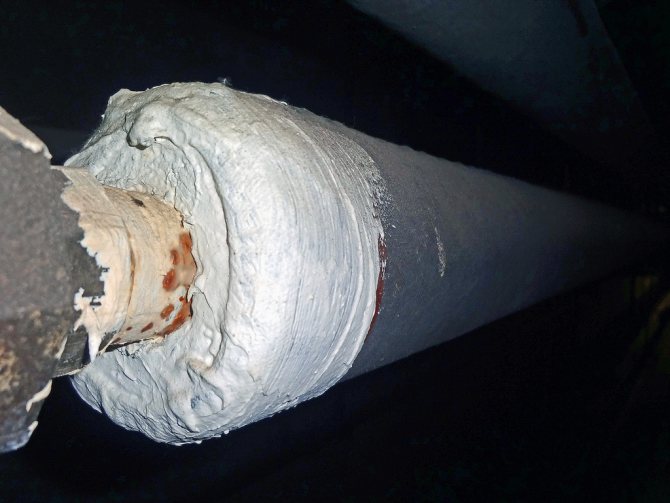 Isolation du réseau de chauffage