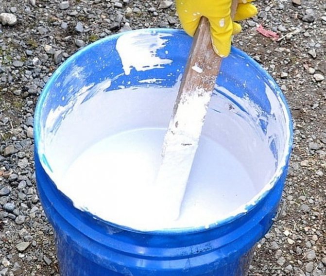 Chaux et craie pour blanchir à la chaux