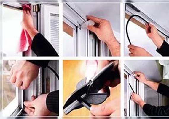 comment changer le joint sur les fenêtres en plastique