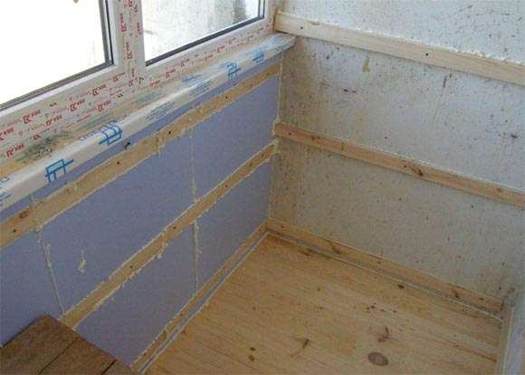 Comment isoler correctement une loggia de l'intérieur: instructions avec illustrations pour isoler une loggia de vos propres mains