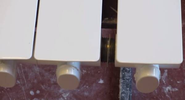 Comment démonter une batterie chauffante en fonte par sections