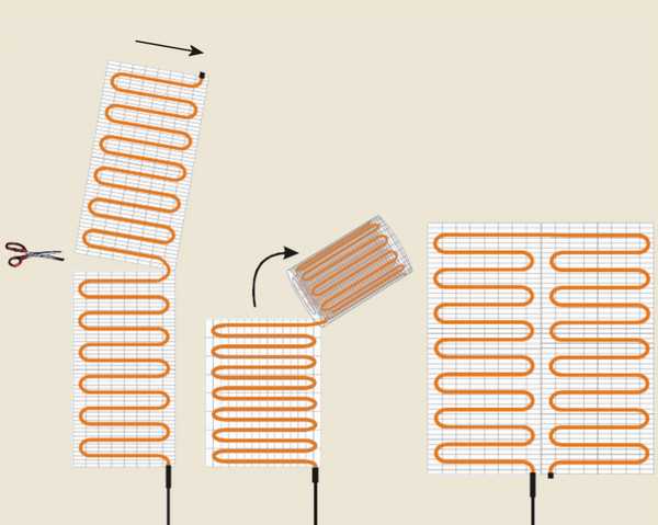 Comment déplier un tapis de câble dans n'importe quelle direction