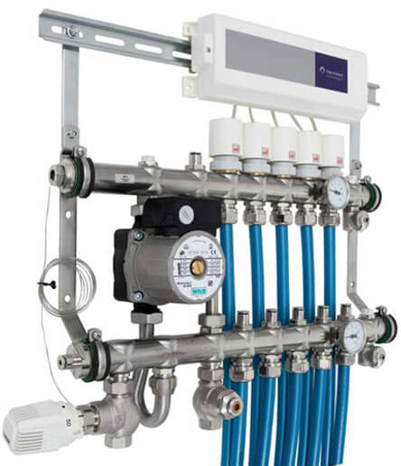 comment réguler la température d'un plancher chauffant à l'eau