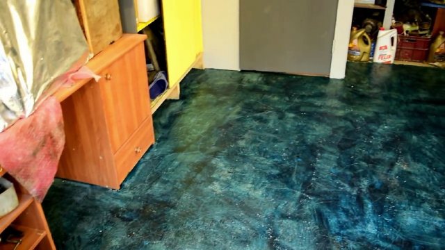 Comment faire un sol en marbre dans un garage de vos propres mains