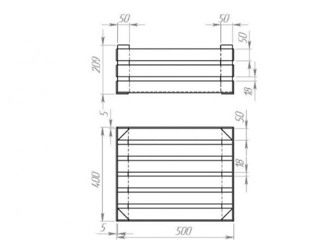 Comment faire une boîte pour conserver les légumes sur le balcon
