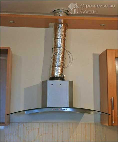 Comment cacher une hotte dans la cuisine sous une cloison sèche