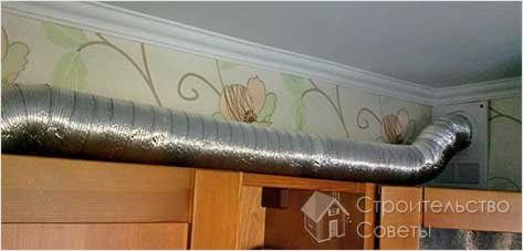 Comment cacher une hotte dans la cuisine sous une cloison sèche