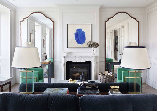 Dès l'utilisation de miroirs pour améliorer l'intérieur