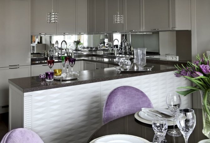 Dès l'utilisation de miroirs pour améliorer l'intérieur