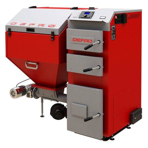 Comment est une chaudière à gaz à combustible solide