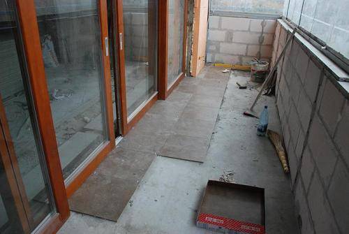 Quel sol faire sur le balcon