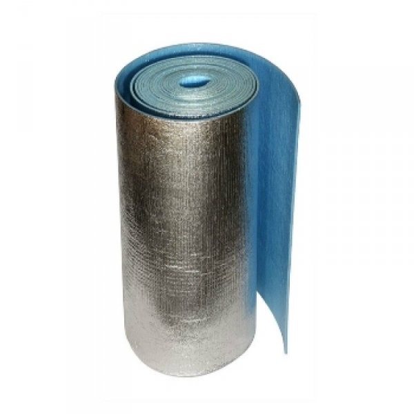 De quel côté mettre l'isolant avec du papier d'aluminium sur le sol