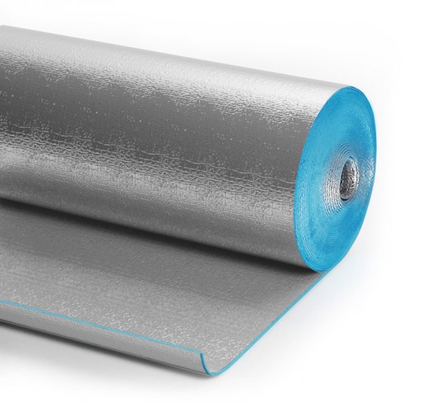 De quel côté mettre l'isolant avec du papier d'aluminium sur le sol