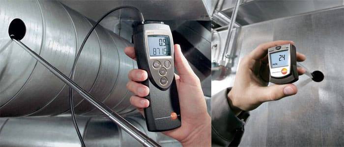 Calculateurs pour calculer les paramètres du système de ventilation