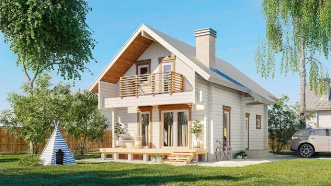 photo d'un balcon dans une maison privée