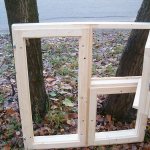 image d'un cadre en bois avec vos propres mains