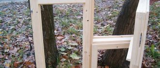 image d'un cadre en bois avec vos propres mains