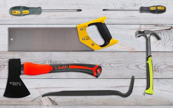 photo des outils de démontage