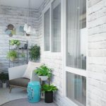 image Comment peindre un mur de briques sur une loggia ou un balcon