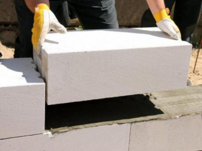 images de blocs de béton cellulaire