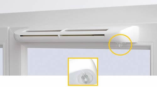 photo de la vanne climatique