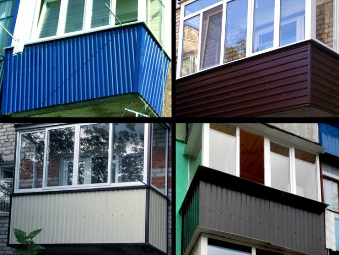 photo du revêtement de balcon à l'extérieur