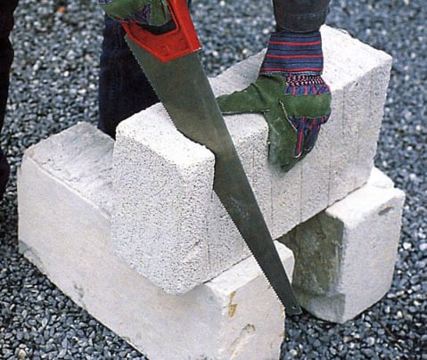 l'image a coupé la partie excédentaire du bloc de mousse