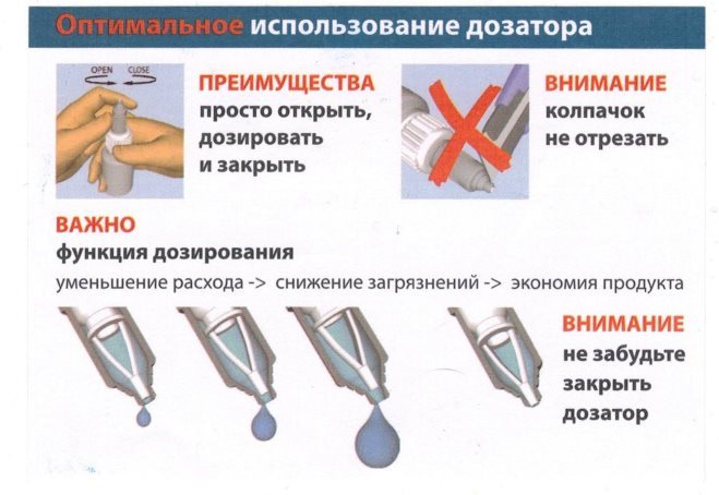 photo de l'application de colle