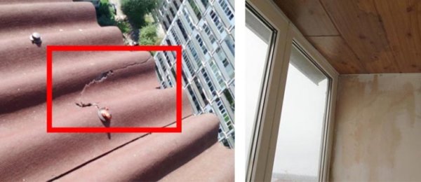 toit qui fuit images