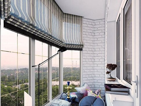 photo de stores romains