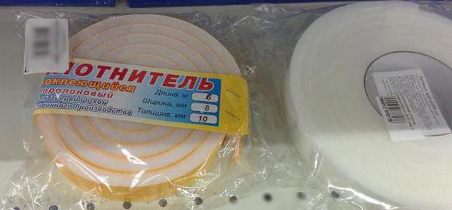 photo de mousse auto-adhésive pour l'isolation