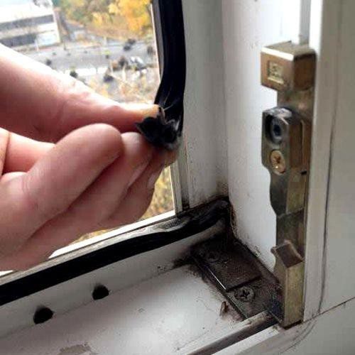 photo du joint fissuré