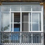 photo de balcon vitré