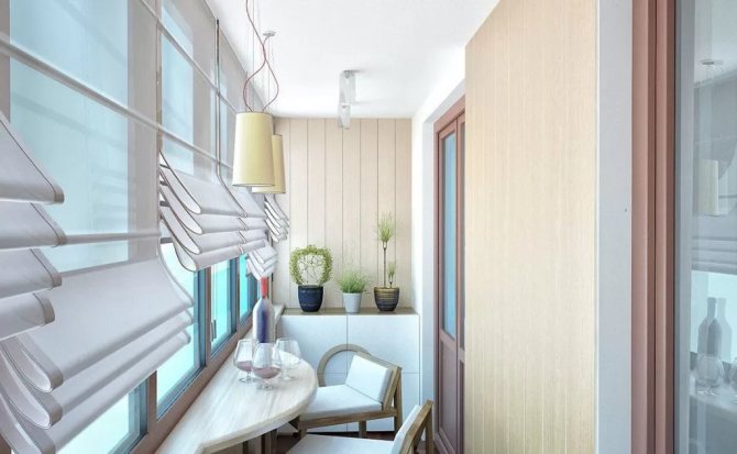 photo d'un coin salon sur un balcon