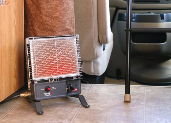 Chauffage catalytique à l'intérieur