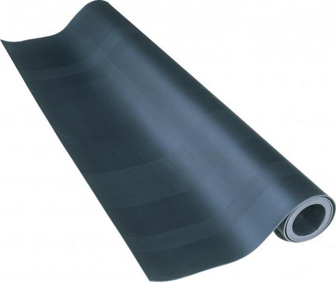 Membrane en caoutchouc. photo