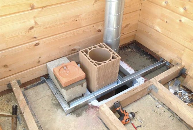 Cheminée en céramique