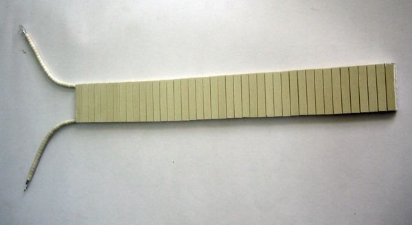 Élément chauffant à ruban en céramique