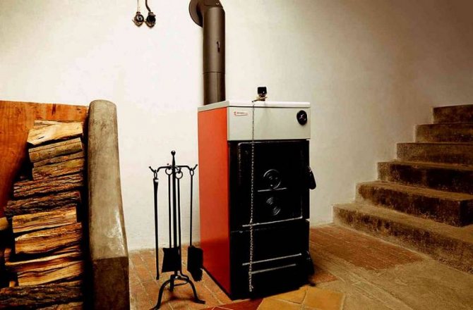 Chaudière à bois classique