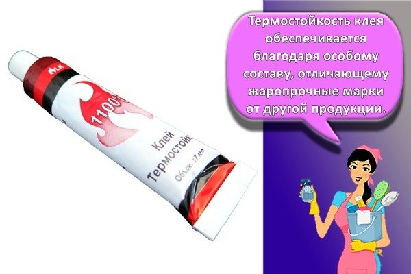 colle résistante à la chaleur