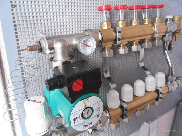 Collecteur de chauffage au sol